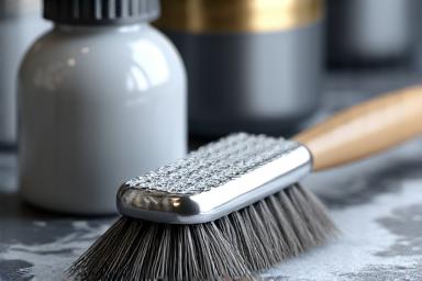 ディテーリング用のブラシと化学薬品